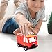 ZhuZhu City Fire Truck & Fire Station Toy with Electronic Hamster Chunk – Interactive Pet with 40+ Sounds & Sirens – Pets Without The Mess – Gift for Kids Ages 4+