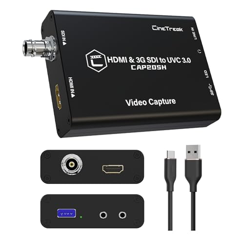SDI/HDMI to USB 3.1 Capture Card for Streaming