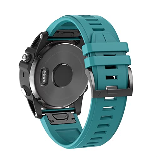 Bracelet silicone pour Garmin Fenix 3 3HR 935 système de fixation rapide anti perte