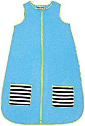 Hej 100% Cotton Large Baby Sleep Slack! Size 30" X 40" In Aqua Color Baby Sleep Slack For 3-12 Months, For Unisex Toddler. With