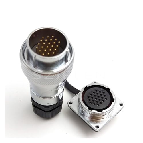 Connecteur étanche WF28 24 broches IP67 pour éviter les pannes de câble électrique