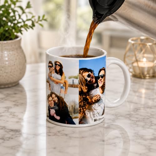 Image of Set for Brother with Printed Mug, Keychain Combo Pack of 5 (Greeting Card,Roli Chawal,Rakhi,Printed Mug,Keychain)| Gift Hamper for Brother.