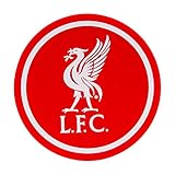 Juego de 2 posavasos. Liverpool F.C. Posavasos redondos de goma suave, 2 unidades