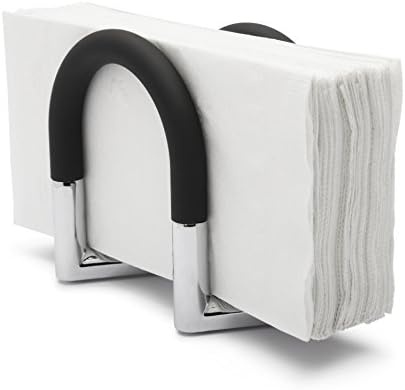 Umbra 330705-047 Swivel Napkin Stand, Black/Cobalt