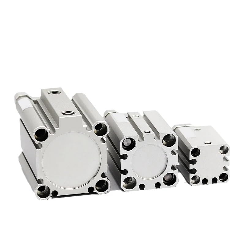Cilindro neumático compacto CQMB12 de doble efecto con guiado preciso de 20mm 5