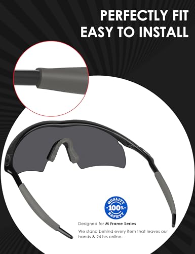 Image of BLAZERBUCK Replacement Earsocks for Oakley M Frame Series Sunglasses