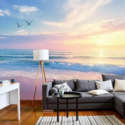 Fresque Murale Intissée Côte Naturelle Haute Définition Grand Format 400x280