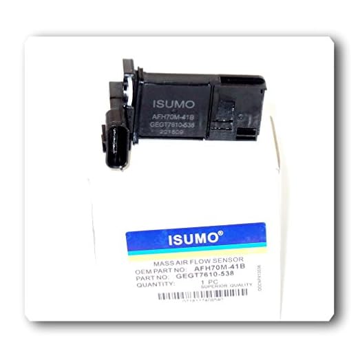 AFH70M-41B MASS AIR FLOW SENSOR METER FITS: HONDA FIT 2009-2013 HONDA INSIGHT 2010-2014 HONDA ODYSSEY 2007-2014 HONDA PILOT 2009-2014