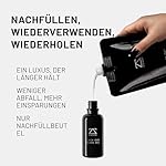 ZOUSZ Black Oud Beard Oil for Men (Growth Enhancer) | Beard Care Essential - Beard Moisturiser/Beard Softener, Non-Greasy After Shaving Oil, Paraben-Free, 100mL Refill Pouch Gift for Men - Image 4