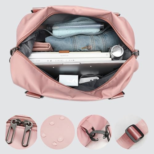 Gym Tote Bag for Women and Men Large Waterproof Fitness Bag Durable Oxford Fabric Sports Tote for Gym4