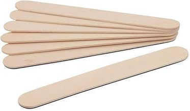 Pack of 50 Disposable Wooden Wax Spreading Spatulas - Practical and Affordable