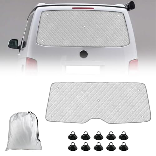 T5 Thermomatte Passend für VW T5 T6 Eintürige Heckklappe, Sonnenschutz Auto Frontscheibe Innen Passend, Auto Sonnenblende Frontscheibenabdeckung, Eintürige Heckklappe Sonnenblende T5 Thermomatte Passend für VW T5 T6 Eintürige Heckklappe, Sonnenschutz Auto Frontscheibe Innen Passend, Auto Sonnenblende Frontscheibenabdeckung, Eintürige Heckklappe Sonnenblende