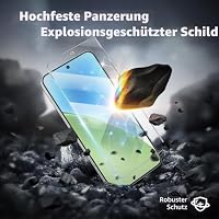 V-PORYADKU Für Xiaomi 15 5G Panzer Schutz Glas (6,36 Zoll), 2 Stück Schutzfolie Glas+Kamera Schutzfolie 2 Stück, Mit Ausrichtungswerkzeug, Fingerabdruck kompatibel, 9H Härte, HD Anti-Kratzen – Ansicht 3