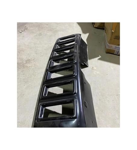 Heckspoiler Kompatibel mit Dacia Für Duster Jeep Style 2009–2017 Auto-Heckspoiler Frontgrill Stoßstange Auto Autozubehör Body Kit Seitenschweller Frontstoßstangen(Gloss Black)