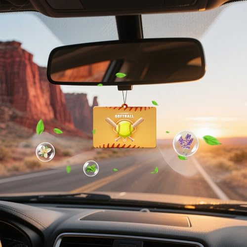 Image of HINFKA Custom Car Air Fresheners for Company Logos | Business Gifts; Event Giveaways; 10-1000 Pcs Bulk Orders; Double-Sided Print; Scent Options Available; Horizontal
