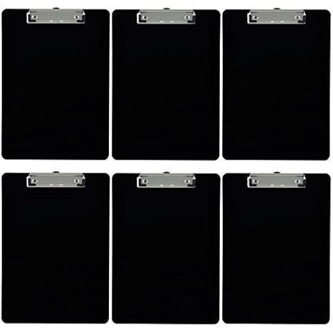 Trade Quest Plastic Clipboard Pack of 6 Cover
