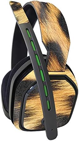 MightySkins Glossy Glitter Skin Compatible with Astro A10 Headset - Cheetah | Protective, Durable High-Gloss Glitter Finish | Easy to Apply, Remove, and Change Styles | Made in The USA image 4