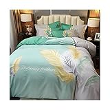 □ 2 en 1 Diseño reversible □ Cómodo y súper suave suave y suave cuidado de la cubierta de la cubierta de la cubierta del edredón sede para su dormitorio.Conjunto de cama de copa nórdica viva suntuosa: un paso hacia el lujo, la delicadeza y la suavidad deseada.