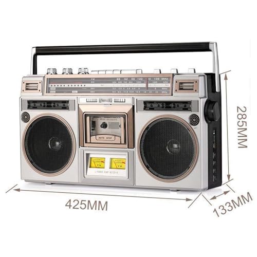 Lecteur cassette Bluetooth stéréo portable SD USB AM/FM - 2