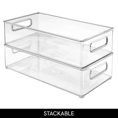 iDesign Stackable Fridge Bin - Storage Bin for Freezer or Pantry Organization, Clear, Made in USA by iDesign - Image 5
