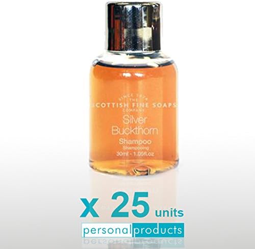 25x Silver Buckthorn Mini Shampoo Travel Size 30ml