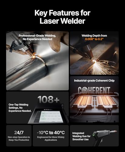 xTool MetalFab 1200W 4-in-1 CNC Laser Welder