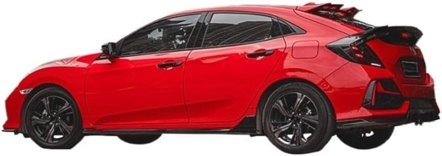 Spoilers, Wings & Styling Kits Compatible with Honda Civic 10th Hatchback 2021-2023 Car Rear Trunk Boot Spoiler Plastic ABS Rear Roof Wing Splitter