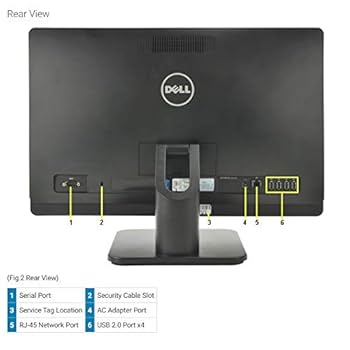 Dell Optiplex 3011 AIO, Core i5-3470S, 8GB RAM, 256GB Solid