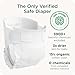 Our Diapers | The First EWG Verified & Microbiome-Friendly Diaper | 12-Hour Leak Protection | Made with Organic Cotton & Plant-Derived Materials | Totally Chlorine Free | Size 4 (22-32 lbs) 36 Count