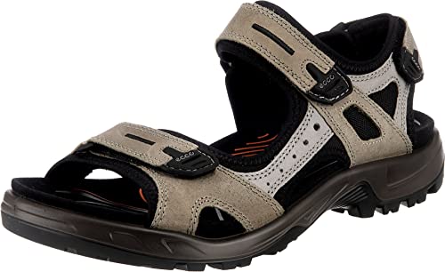 Image of ECCO Men's Yucatan Sport Sandal, VETIVER /WILD DOVE, 12-12.5