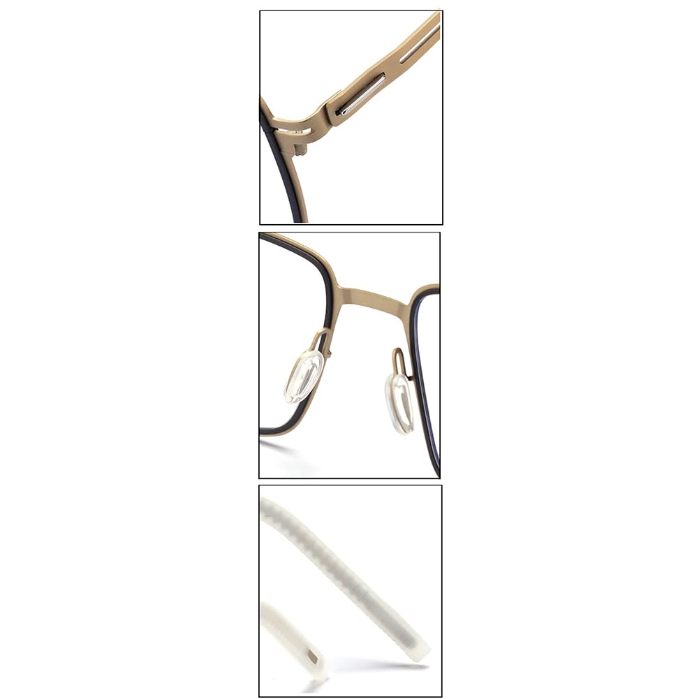 JIETIAN Gafas de Sol fotocromáticas para Hombre de Titanio Puro HD para Uso en Exteriores con Lentes asféricas de Resina 1,56 para Lectura y protección UV,02,+3.75