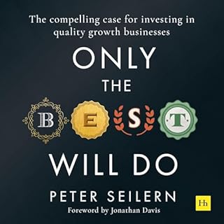 Diseño de la portada del título Only the Best Will Do