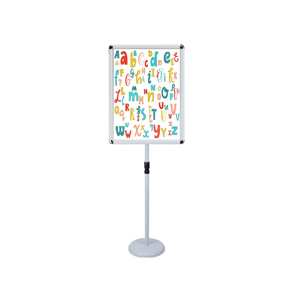 Soporte ajustable de alta resistencia para carteles, soporte de menú duradero para interiores y exteriores, ideal para eventos y promociones