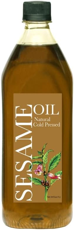 Daana Sesame Oil: NATURAL, EXTRA VIRGIN, COLD PRESSED (1 Litre)
