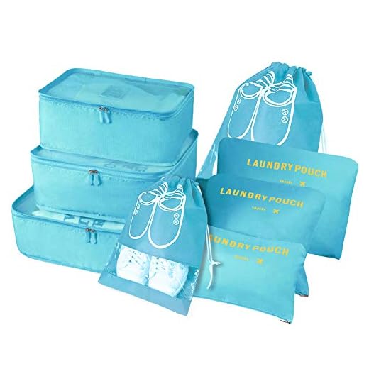 Vicloon Set Organizer Valigia 8 in 1