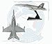 Daron Worldwide Trading F/A-18C VFA131 Wildcats Vehicle,Silver