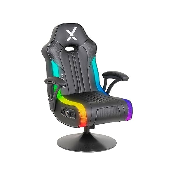 X Rocker PC Computer Video Gaming and Office Chair, Pedestal with Built in Audio
