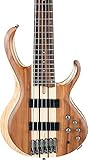 Ibanez BTB746 6-String Electric Bass Guitar Low Gloss Natural