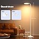 SIBRILLE LED-StehlampeWohnzimmer, 36W Superhelle Moderne StehlampeDimmbar mit Fernbedienung, 3000K-6000K Deckenfluter LED Leselampe Standleuchte Stehleuchte für Wohnzimmer Schlafzimmer Büro, Weiß