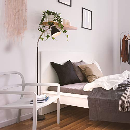 Brightech Avery Floor Lamp, Dimmable Standing Lamp With Sturdy Base For Bedroom Reading, Modern Led Lamp For Living Rooms, Tall Tree Lamp For Offices, Great Living Room Decor - Black #TOP4