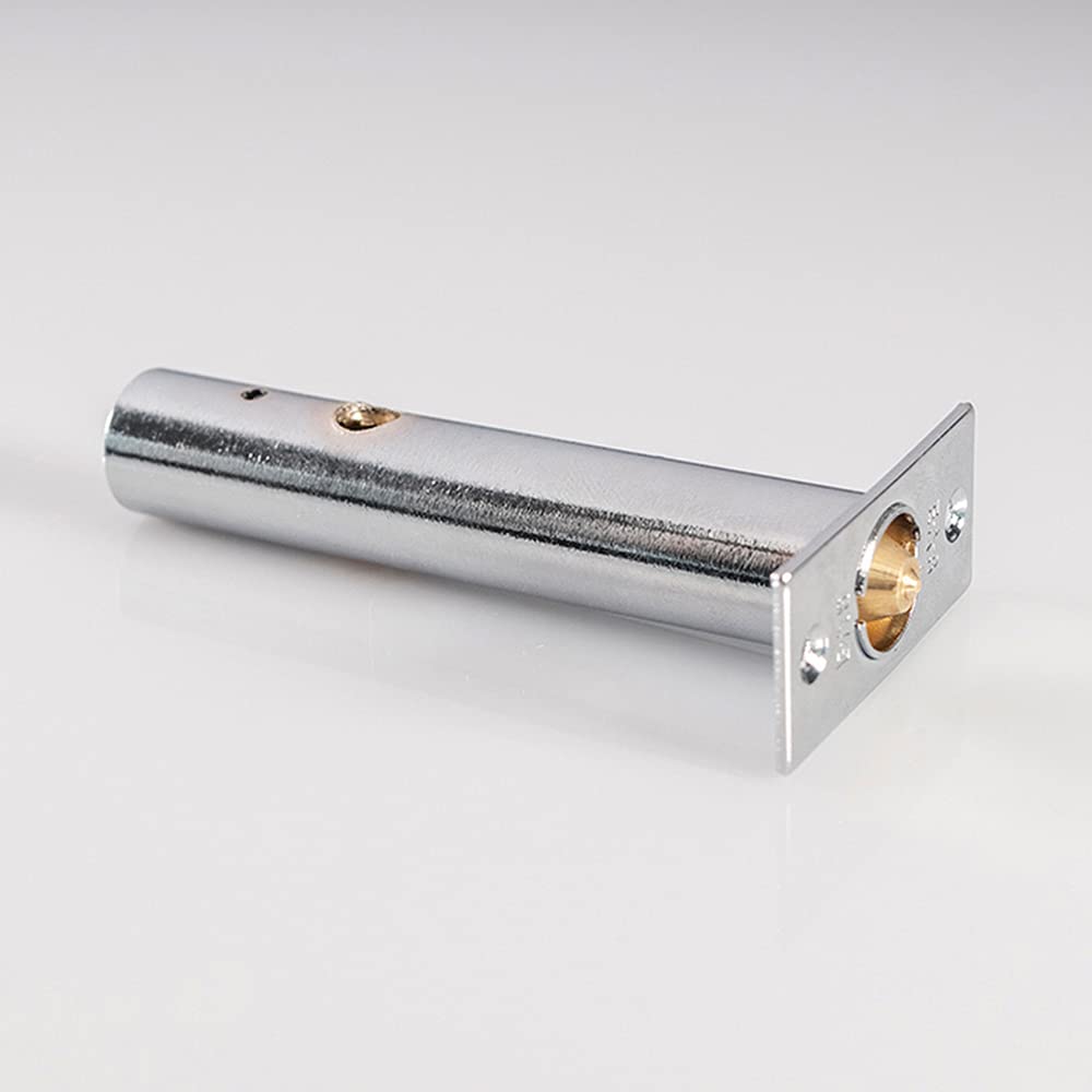 85mm Security Door Rack Bolt 57mm Fixing Centres Polished Chrome Door Latch from B&Q