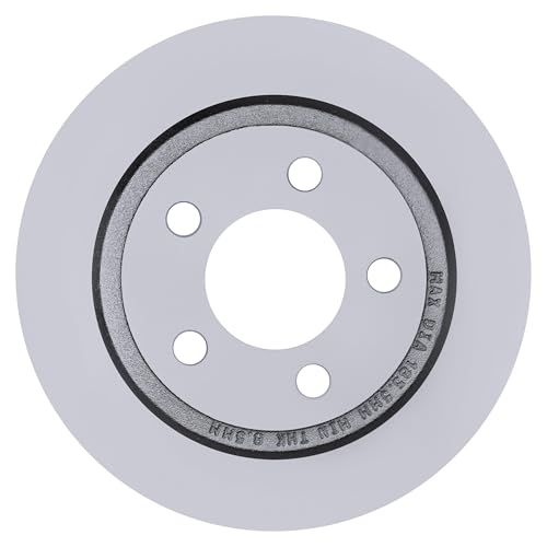 ACDelco Silver 18A1690AC (19327737) Coated Rear Disc Brake Rotor by ACDelco - Image 2