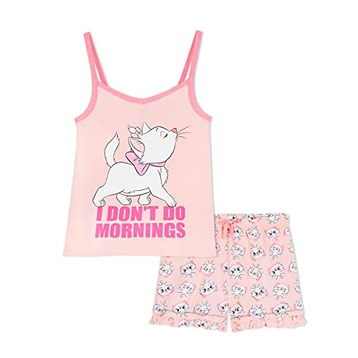 Disney Flickor Pyjamas, Aristocats Marie officiella varor, kortärmad barn PJs