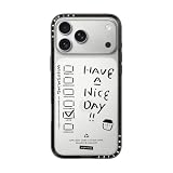 【Amazon.co.jp限定】CASETiFY コンパクト iPhone 17 Pro Max ケース [薄型軽量/耐衝撃/米軍MIL規格] - WHOSMiNG - COFFEE CUP - クリア ブラック