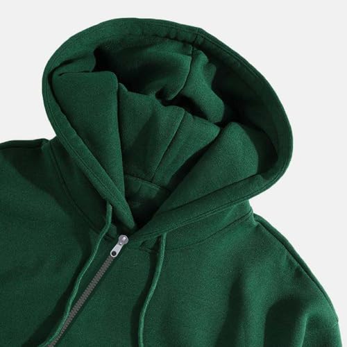 Image of Long Sleeve Regular Fit Hoodies with Zipper Closure Type Stylish Sweatshirt for Men