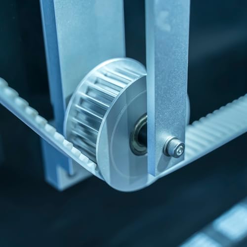 QUARKZMAN 5M-20T-1/2B Zahnriemenscheibe 1/2 Bohrung 20 Zähne Aluminiumlegierung Synchronrad Mit Keilnut Teilung 5mm Zahn Für 15mm Breiter Riemen