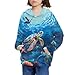 Xnshcedy Sweatshirts for Boys Hoodies Size 6-7 Cool Turtle Sweatshirt Fashion Outfits for Kids Ocean Shirt Graphic Hoodie with Pocket Kids Everyday Wear Casual Daily