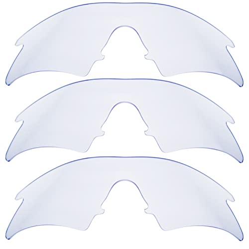 Lentes M Frame Sweep transparentes para reparar gafas deportivas con cristales rayados, 3 uds