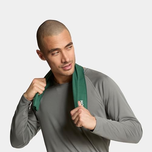 MISSION On-The-Go Cooling Towel - Soft, Lightweight Fabric - Cools Up to 2 Hours - UPF 50 Sun Protection - Machine Washable (Green) — view 5