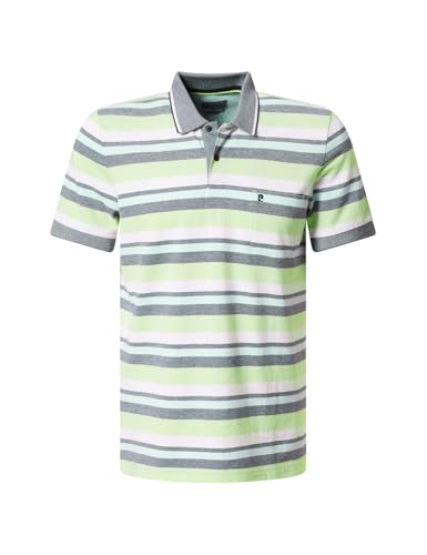 Pierre Cardin Herren Polo-Shirt Kurzarm Poloshirt KN | Männer Polo-Hemd | 3 Knopf | Modern Fit | Grass Green 2076 5116 | XL